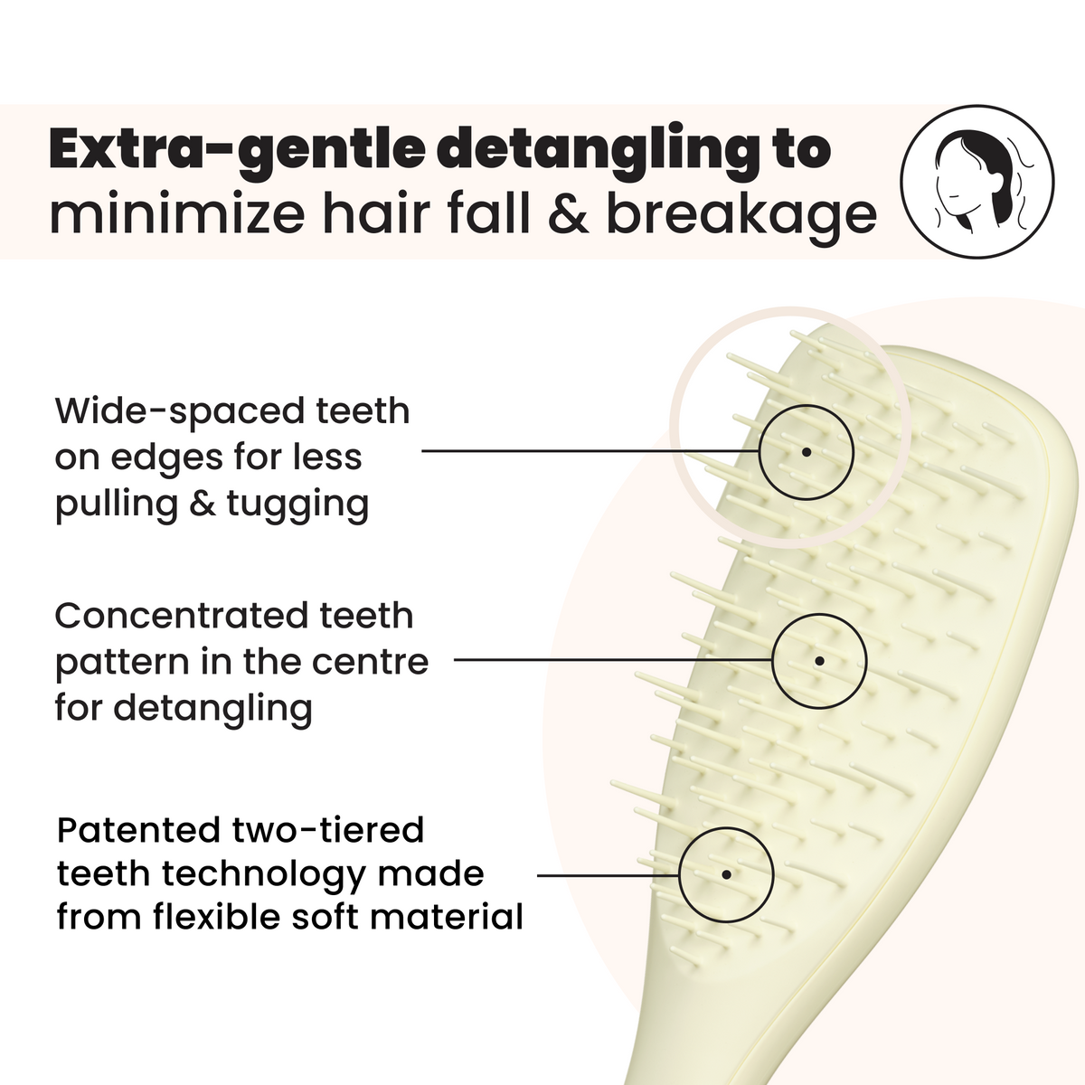The Ultimate Detangler Extra Gentle