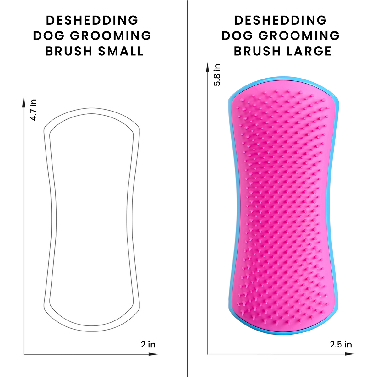 De-shedding Dog Grooming Brush